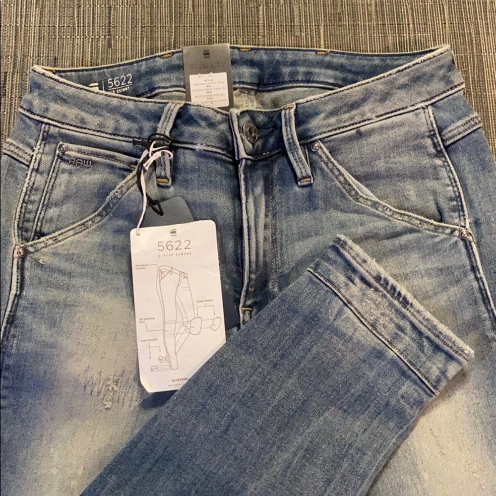 G-Star Women 5622 Mid Rise Skinny Jeans